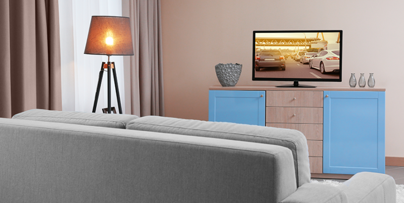 Qual é a distância ideal entre o sofá e a TV?